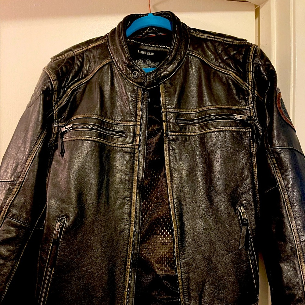 Black Harley Davidson jacket